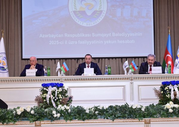 Sumqayıt Bələdiyyəsi 2025-ci il üzrə fəaliyyətinin yekunlarını açıqlayıb