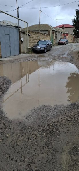 Sumqayıtın Corat qəsəbəsində acınacaqlı vəziyyət: baxımsız qalan küçə