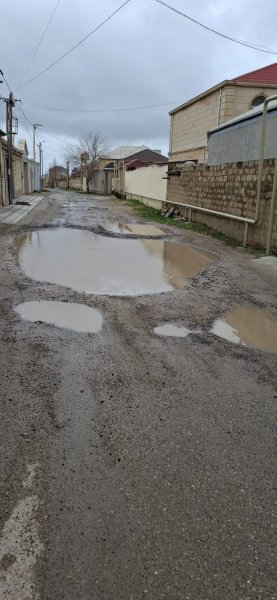 Sumqayıtın Corat qəsəbəsində acınacaqlı vəziyyət: baxımsız qalan küçə