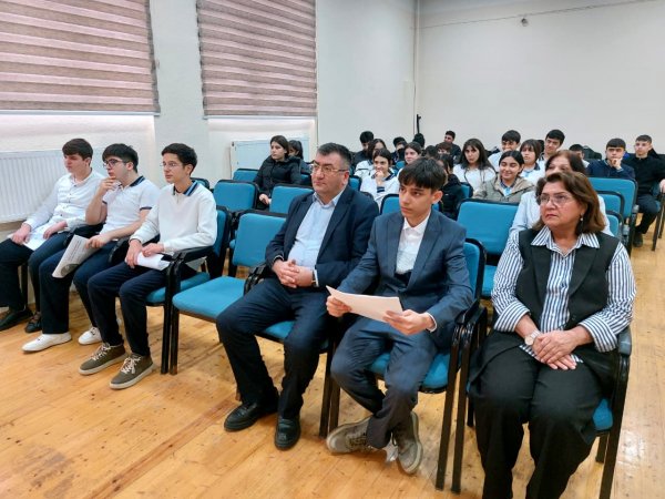 Sumqayıt şəhər 25 nömrəli tam orta məktəbdə elmi-praktik konfrans keçirilib - FOTOLAR