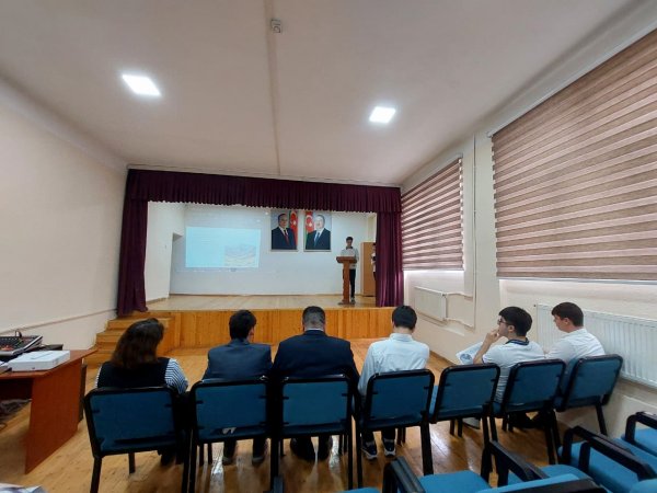 Sumqayıt şəhər 25 nömrəli tam orta məktəbdə elmi-praktik konfrans keçirilib - FOTOLAR