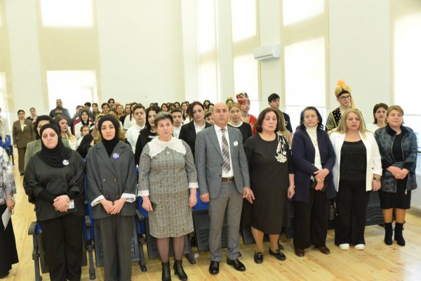 Veteran müəllimlərlə unudulmaz görüş... -FOTOLAR