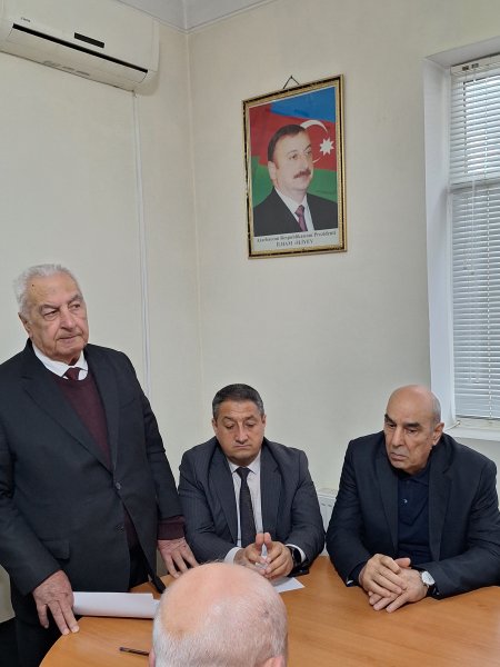 Sumqayıt ağsaqqalları hesabat verərək, qarşıdakı hədəfləri müzakirə etdilər 