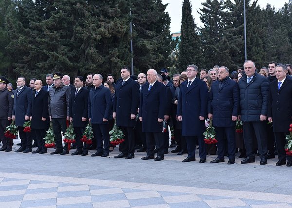 Sumqayıtda Xocalı soyqırımı qurbanlarının xatirəsi anılıb