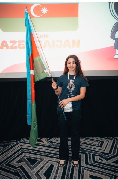 Azərbaycanlı şagirdin beynəlxalq arenada uğuru - FOTOLAR