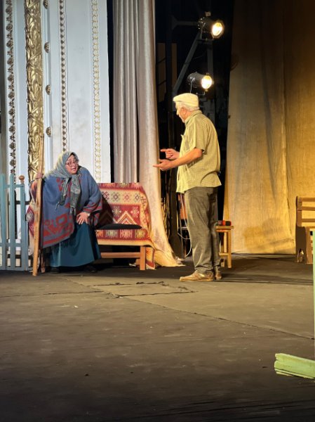 Sumqayıt Teatrında “Sonuncu qonaq” tamaşasının premyerası olub