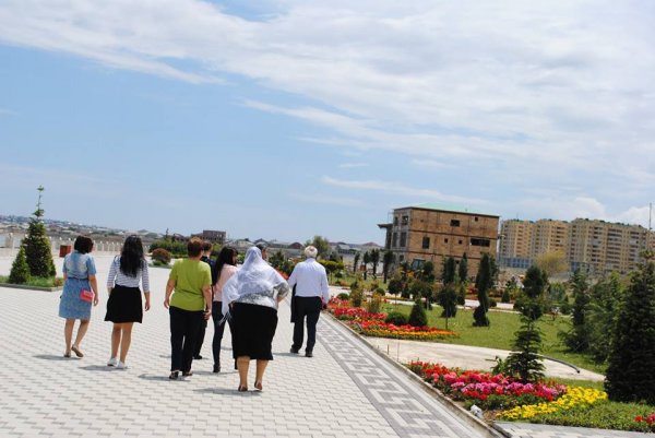 Sumqayıt turu ilə başlayan əməkdaşlıq layihəsinə start verildi - FOTOLAR