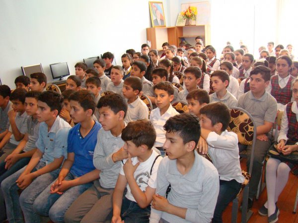 Sumqayıtda sambo və cüdo üzrə uğur qazanmış idmançılarla şagirdlərin görüşləri keçirilib - FOTO