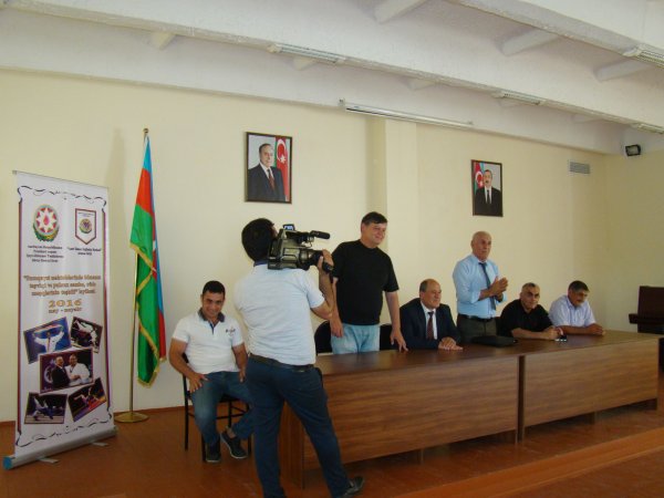 Sumqayıtda sambo və cüdo üzrə uğur qazanmış idmançılarla şagirdlərin görüşləri keçirilib - FOTO