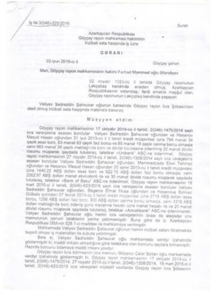 4 uşaq atası, ağır xəstə kredit borcuna görə həbs olundu - FOTO