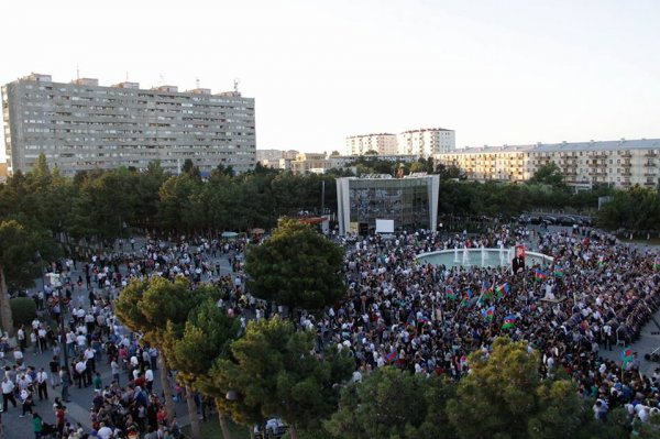 Sumqayıtda bayram konserti təşkil olunub - FOTOLAR