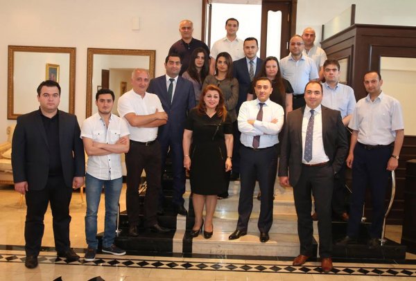 PR mütəxəssislər üçün təlim keçirilib - FOTO
