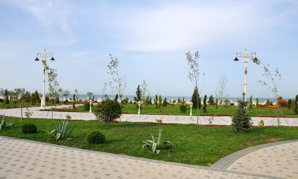 Sumqayıtın yeni bulvarı bu gün - FOTOREPORTAJ