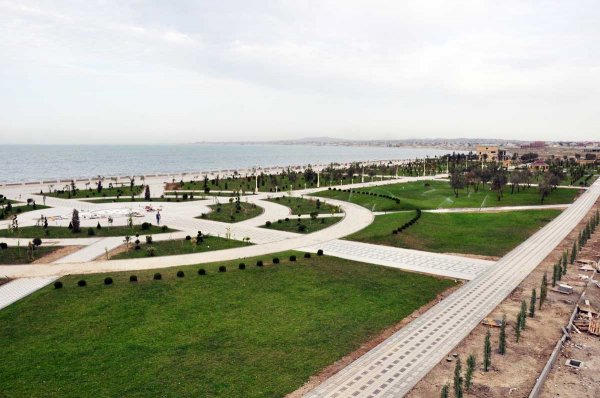 Sumqayıtın yeni bulvarı bu gün - FOTOREPORTAJ