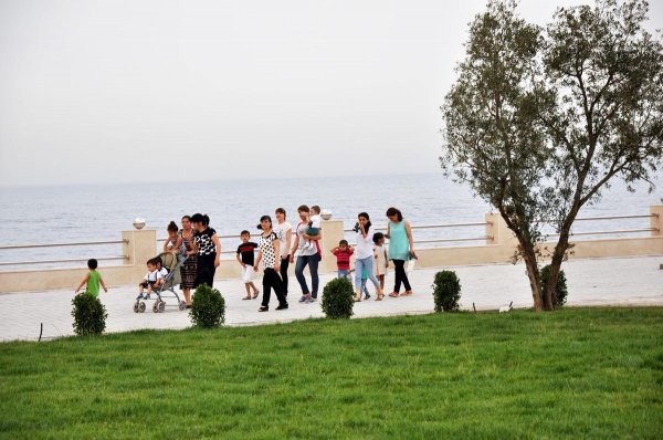 Sumqayıtın yeni bulvarı bu gün - FOTOREPORTAJ