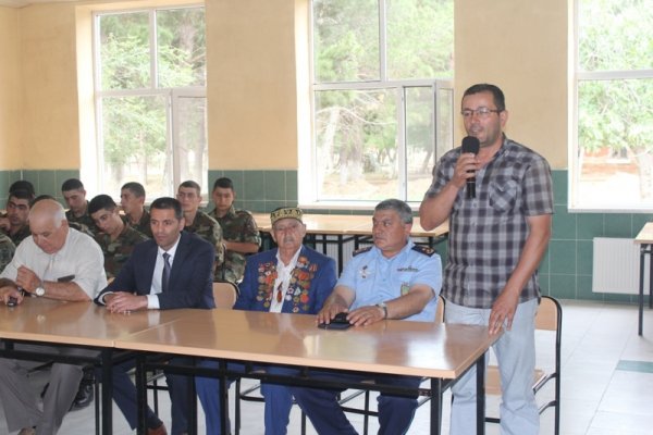 Sumqayıtda hərbi hissədə bayram tədbiri təşkil olunub-FOTOLAR Sumqayıtda hərbi hissədə bayram tədbiri təşkil olunub-FOTOLAR