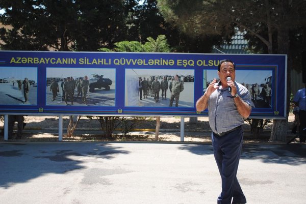 Sumqayıtda rəis təltif olundu  -FOTOLAR