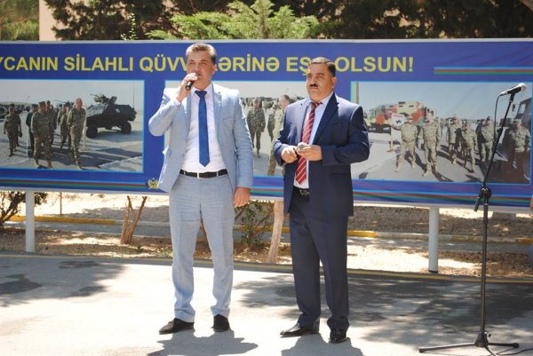 Sumqayıtda rəis təltif olundu  -FOTOLAR