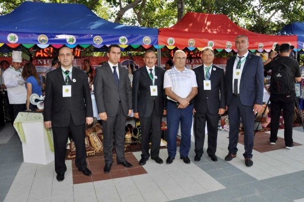 Sumqayıt dolması beynəlxalq festivalda gümüş medala layiq görülüb - FOTOLAR