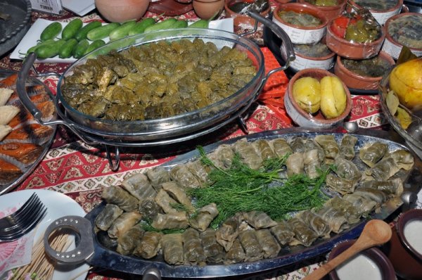 Sumqayıt dolması beynəlxalq festivalda gümüş medala layiq görülüb - FOTOLAR