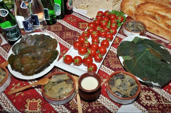 Sumqayıt dolması beynəlxalq festivalda gümüş medala layiq görülüb - FOTOLAR
