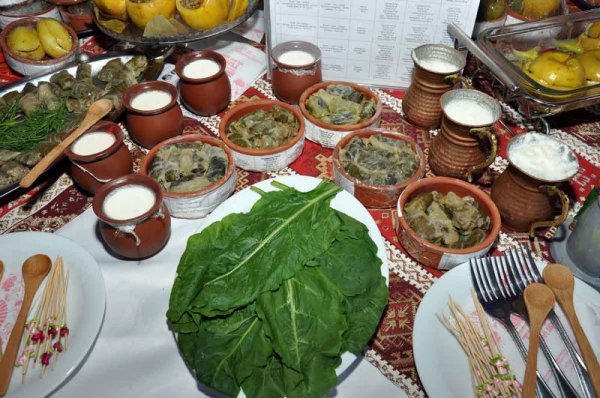 Sumqayıt dolması beynəlxalq festivalda gümüş medala layiq görülüb - FOTOLAR