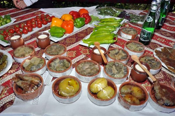 Sumqayıt dolması beynəlxalq festivalda gümüş medala layiq görülüb - FOTOLAR