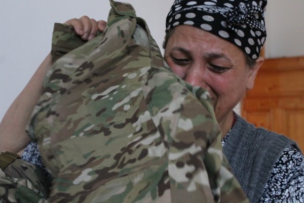 Mavi beretli şəhidin SİRRİ - FOTOLAR