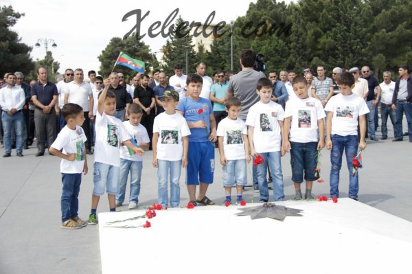 Sumqayıtda şəhid polkovnik-leytenantın  anım tədbiri keçirilib - VİDEO+ FOTOLAR