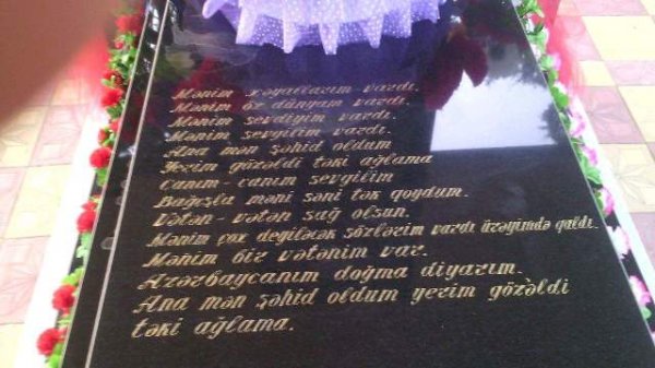 O, ailənin tək övladı, tək ümidiydi... - Şəhid Sərxan Bağırovun NAĞILI - FOTOLAR O, ailənin tək övladı, tək ümidiydi... - Şəhid Sərxan Bağırovun NAĞILI - FOTOLAR