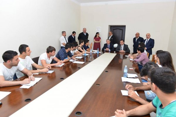 Rektor Mustafa Babanlı Sumqayıtda -  FOTOLAR