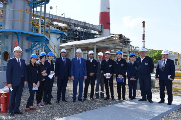 Bakı Ali Neft Məktəbinin rektoru Sumqayıtda - FOTOLAR