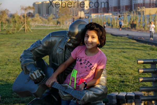 Sumqayıtlılar öz bulvarında - FOTOSESSİYA