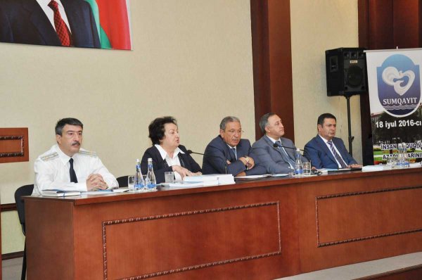 Sumqayıtda ictimai dinləmə keçirilib – FOTOLAR
