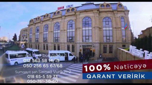 Sumqayıtın “İdrak” liseyinin məzunları 100 faiz nəticə göstərib – FOTOLAR