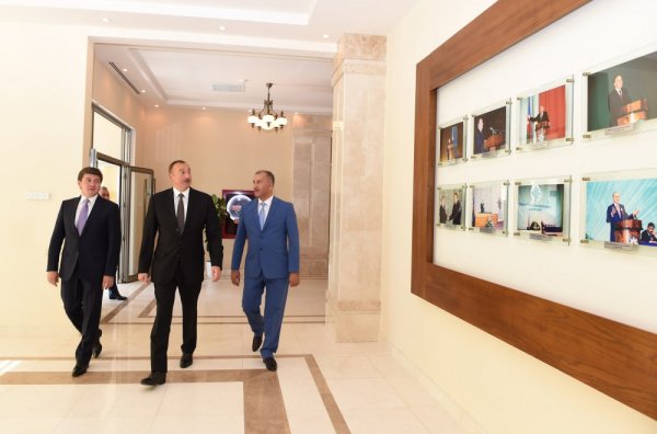 Prezident Qəbələdə bir sıra obyektlərin açılışında iştirak edib - FOTO Prezident Qəbələdə bir sıra obyektlərin açılışında iştirak edib - FOTO