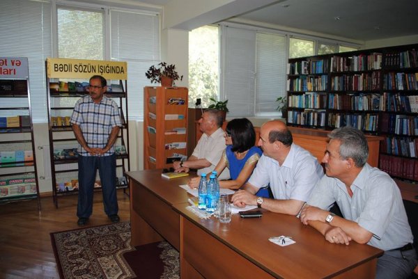 Sumqayıtda “Cənnətdən gələn məktublar”ın təqdimatı keçirilib - FOTOLAR