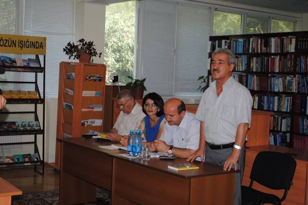 Sumqayıtda “Cənnətdən gələn məktublar”ın təqdimatı keçirilib - FOTOLAR