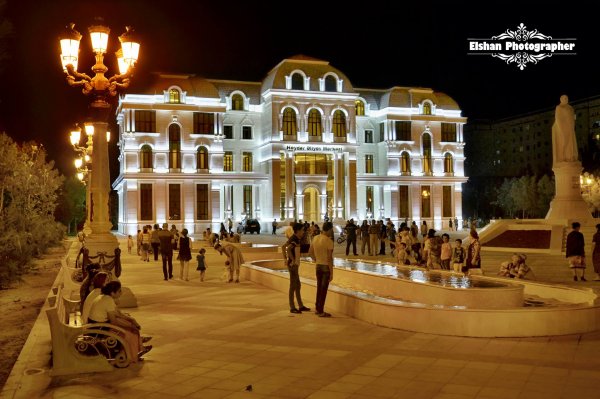 Sumqayıtın möhtəşəm gecə görüntüləri – FOTOLAR
