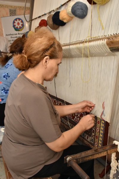 Sumqayıt və İsmayıllıda əlillər üçün peşə emalatxanaları yaradılır -FOTOLAR