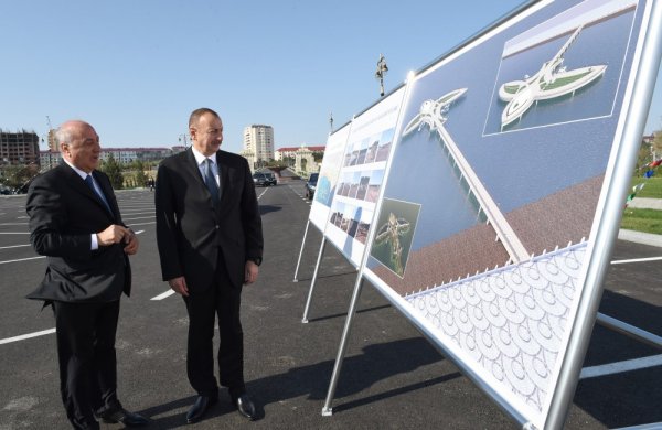 Prezident Sumqayıt Dənizkənarı Bulvarının açılışında iştirak edib - FOTO Prezident Sumqayıt Dənizkənarı Bulvarının açılışında iştirak edib - FOTO