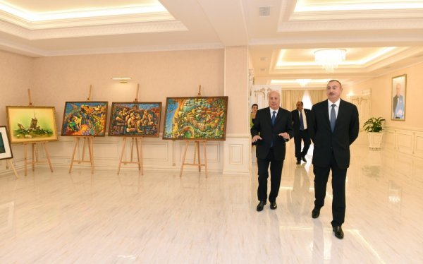 Sumqayıtda Heydər Əliyev Mərkəzinin binasının açılışı oldu: 30 nəfər işlə təmin olunacaq -FOTOLAR