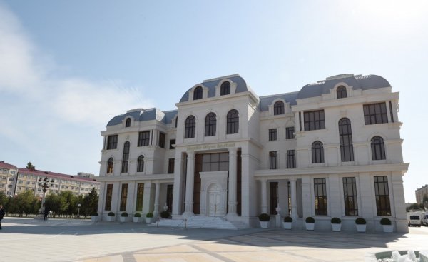 Sumqayıtda Heydər Əliyev Mərkəzinin binasının açılışı oldu: 30 nəfər işlə təmin olunacaq -FOTOLAR