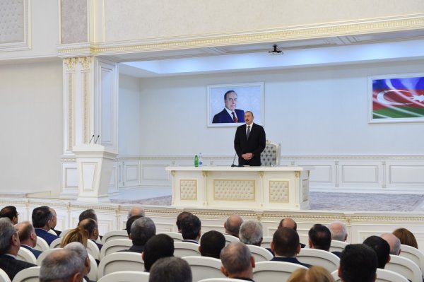 Sumqayıtda Heydər Əliyev Mərkəzinin binasının açılışı oldu: 30 nəfər işlə təmin olunacaq -FOTOLAR