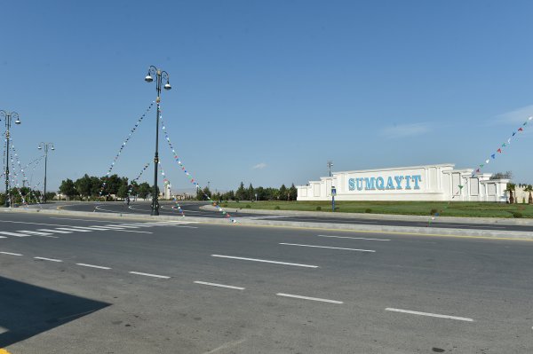 İlham Əliyevin Sumqayıt səfərindən – FOTOLAR İlham Əliyevin Sumqayıt səfərindən – FOTOLAR