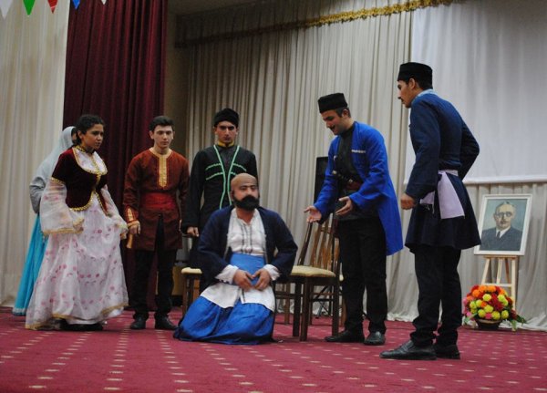 Üzeyir Hacıbəylinin 131 illik yubileyi münasibətilə Sumqayıtın mədəniyyət müəssisələrində silsilə tədbirlər keçirilib - FOTOLAR