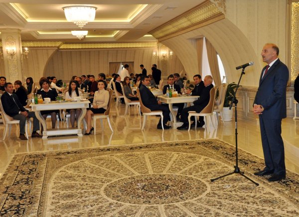Sumqayıtda müstəqilliyimizin 25 illiyi ilə bağlı tədbir keçirilib - FOTOLAR
