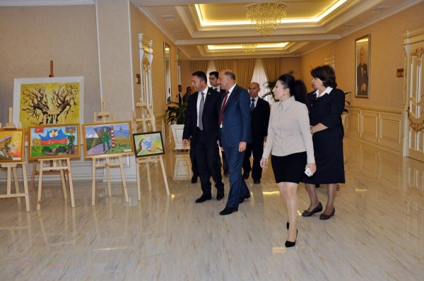 Sumqayıtda müstəqilliyimizin 25 illiyi ilə bağlı tədbir keçirilib - FOTOLAR