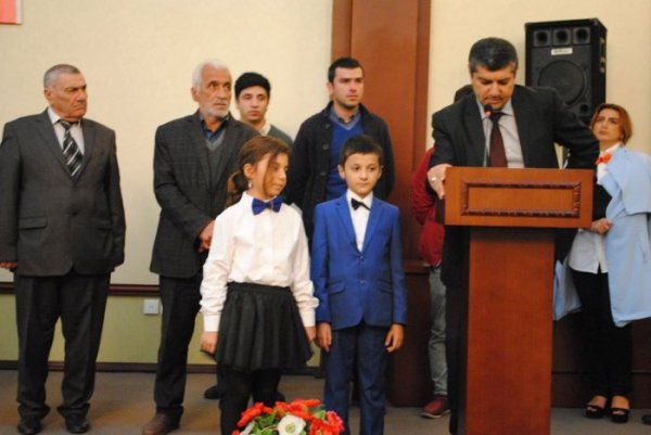 Sumqayıtda şəhidin xatirəsinə həsr edilən "Ölsəm yaşat" filminin təqdimatı keçirilib - FOTOLAR