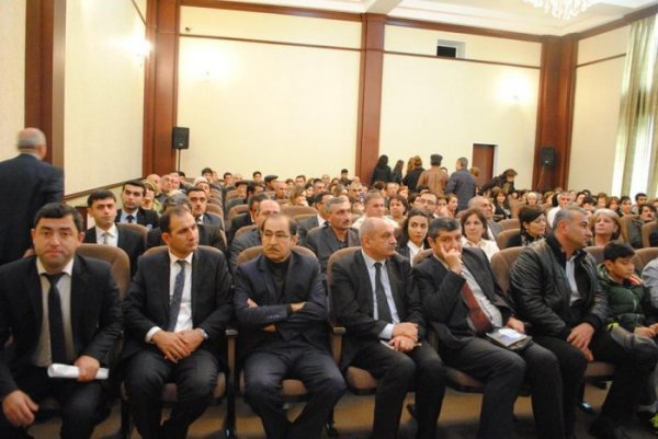 Sumqayıtda şəhidin xatirəsinə həsr edilən "Ölsəm yaşat" filminin təqdimatı keçirilib - FOTOLAR